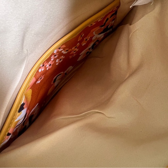Rachel Pally Floral Yellow and Orange Clutch - Picture 4 of 7